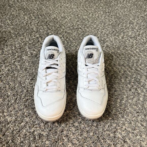 New Balance 550 White Sneakers Shoe BB550PB1 Men’s Size 9.5 D US Casual - Picture 1 of 9